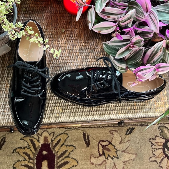 Jessica Simpson | Shoes | Jessica Simpson Espira Platform Oxford Shoe Size Black | Poshmark